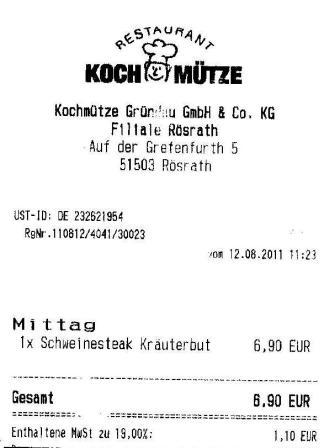 migd Hffner Kochmtze Restaurant